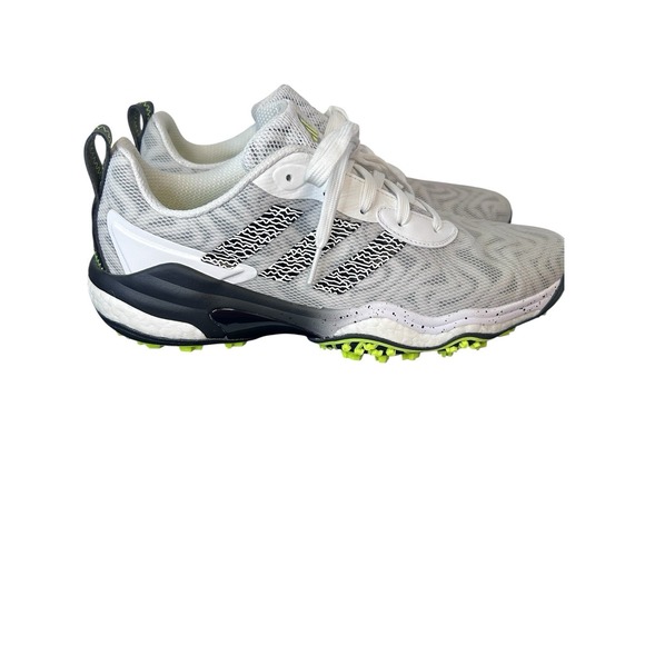 Adidas Golf Shoes Code Chaos 25 IF3268 White/Black/Lemon Size 10.5 Mens